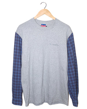 VINTAGE CHAMPION FLANNEL TEE