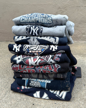VINTAGE YANKEES TIE DYE SWEATSHIRT