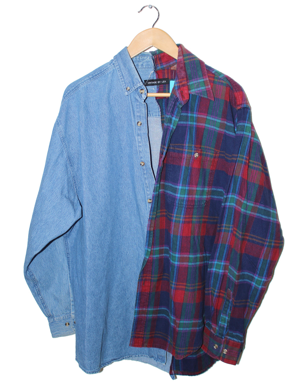 VINTAGE SPLIT FLANNEL