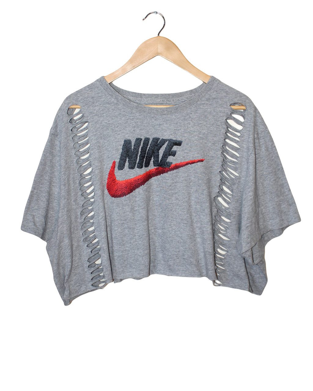 VINTAGE NIKE DISTRESSED CROP