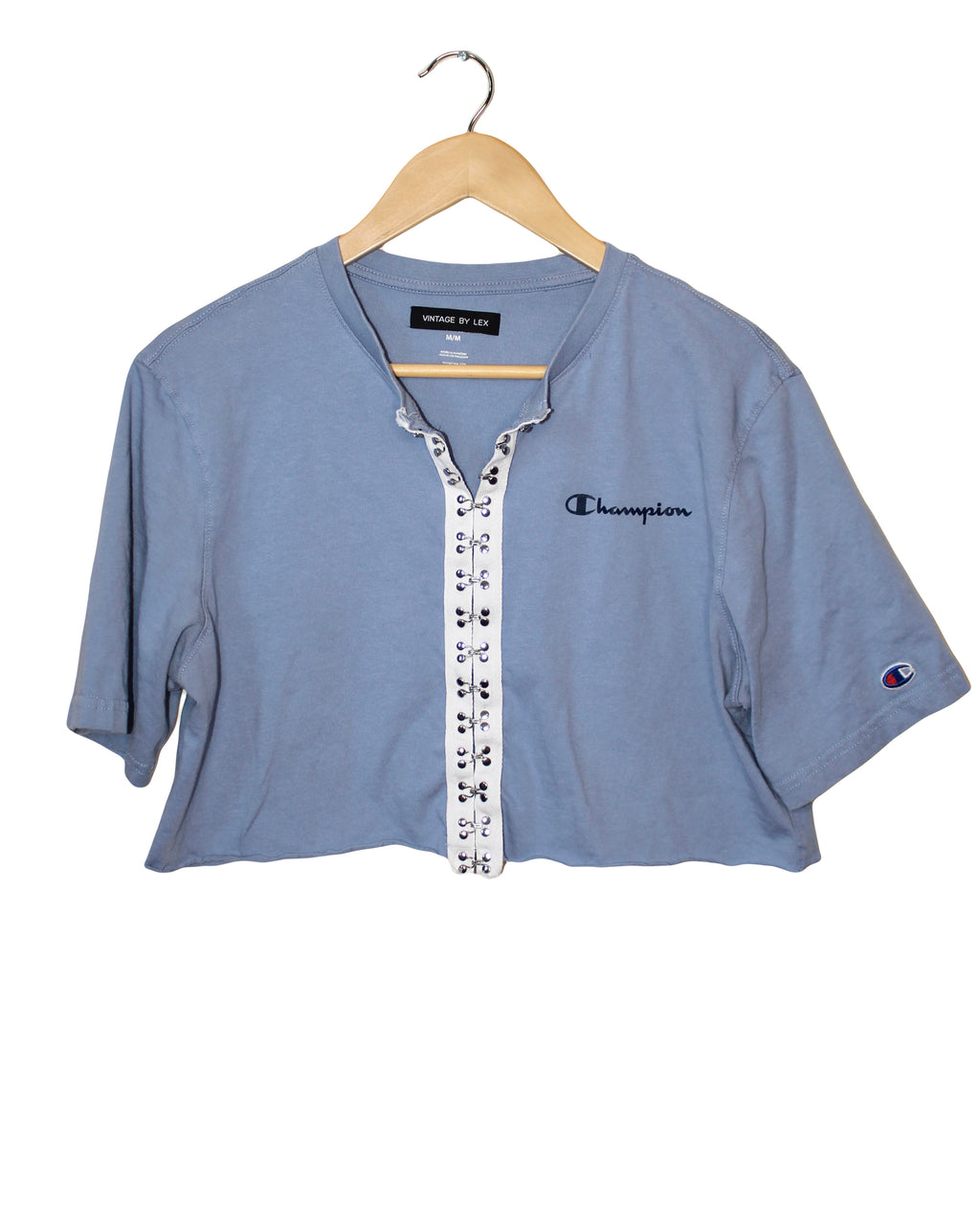 VINTAGE CHAMPION HOOK + EYE CROP