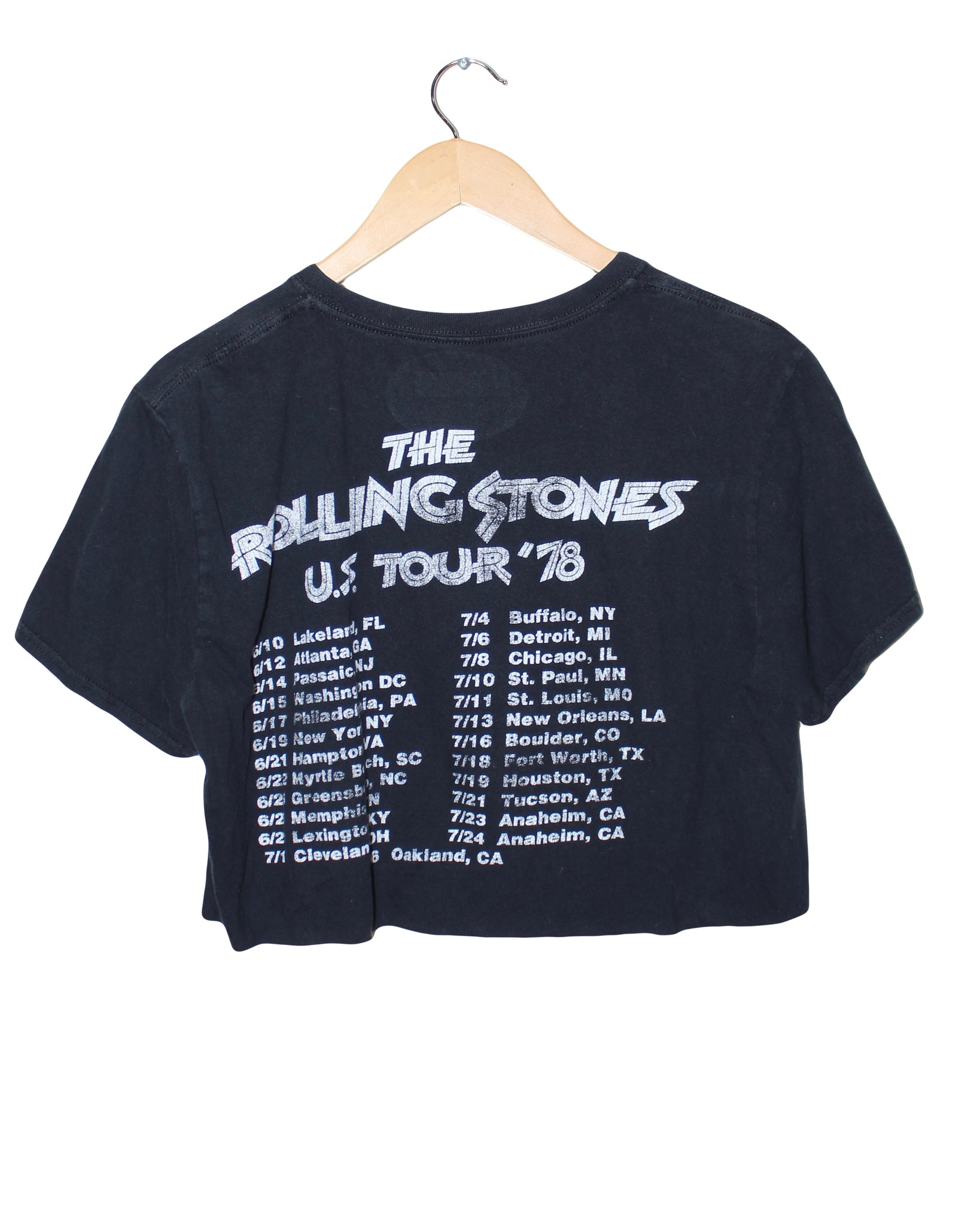 VINTAGE ROLLING STONES O-RING CROP