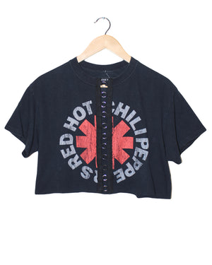 VINTAGE RED HOT CHILI PEPPERS O-RING CROP