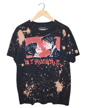 VINTAGE MY CHEMICAL ROMANCE BLEACH TEE