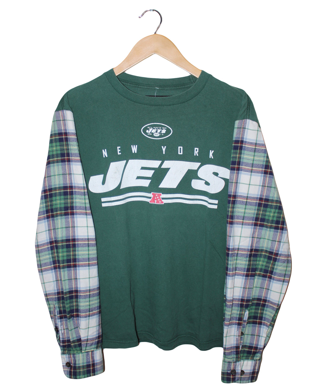 VINTAGE JETS FLANNEL TEE