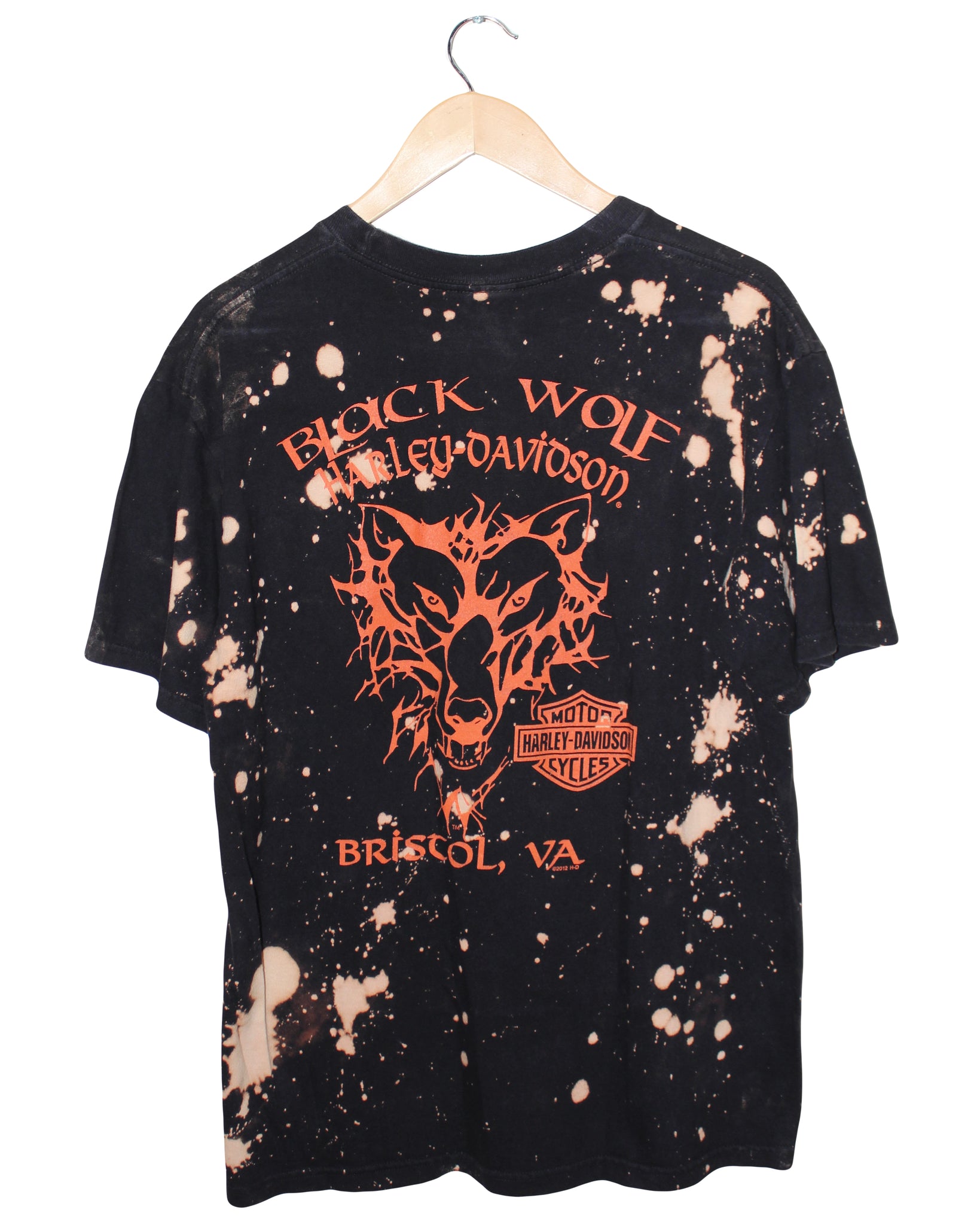 VINTAGE HARLEY DAVIDSON BLEACH TEE