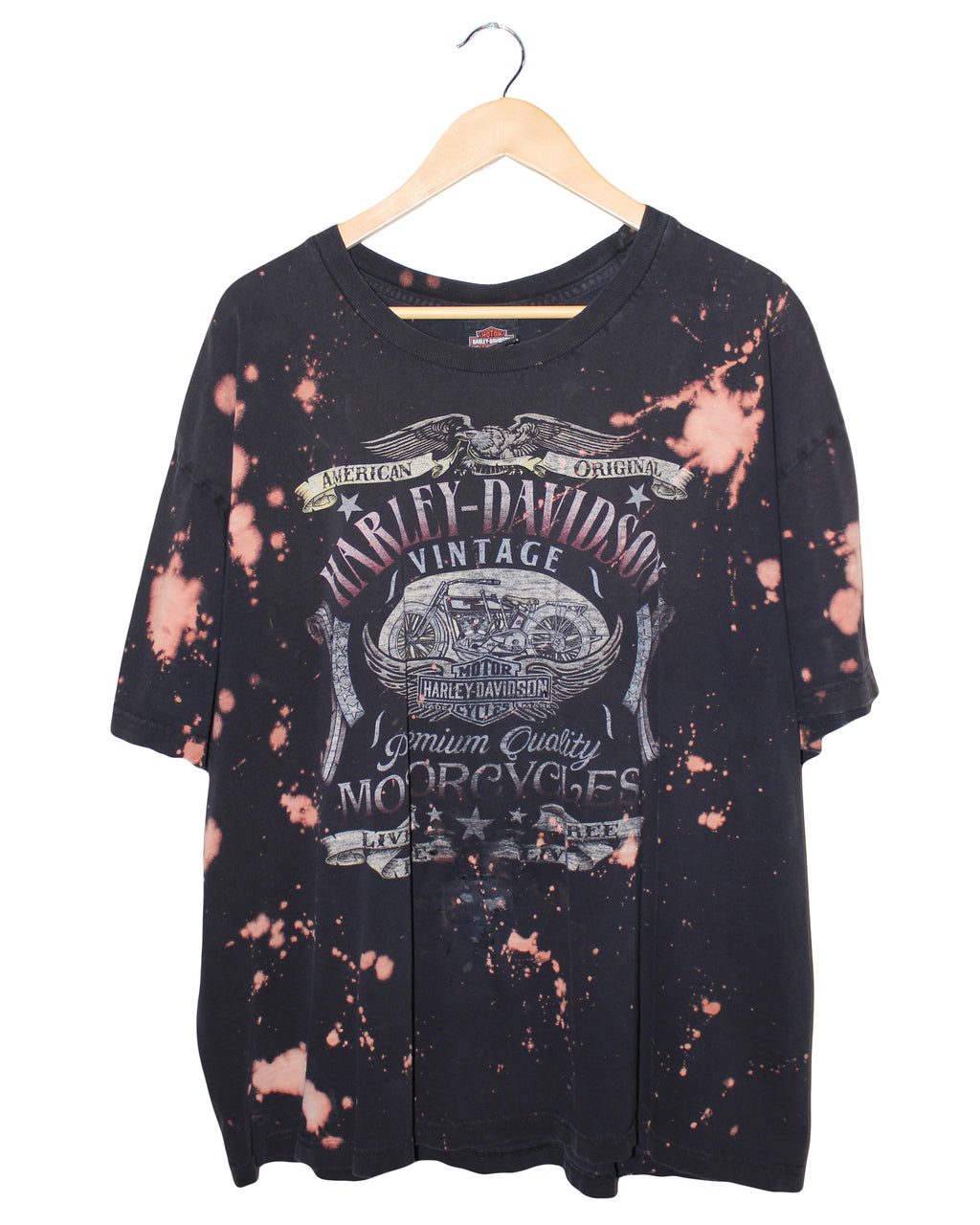 VINTAGE HARLEY DAVIDSON BLEACH TEE