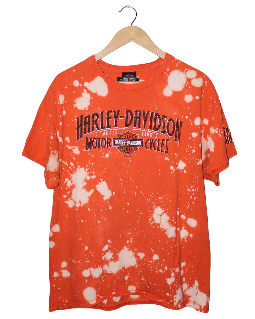 VINTAGE HARLEY DAVIDSON BLEACH TEE