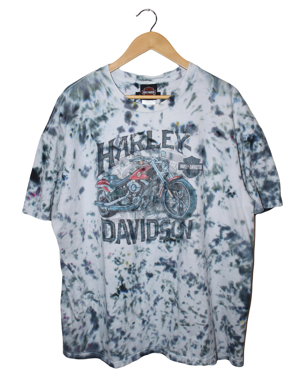 VINTAGE HARLEY DAVIDSON TIE DYE TEE