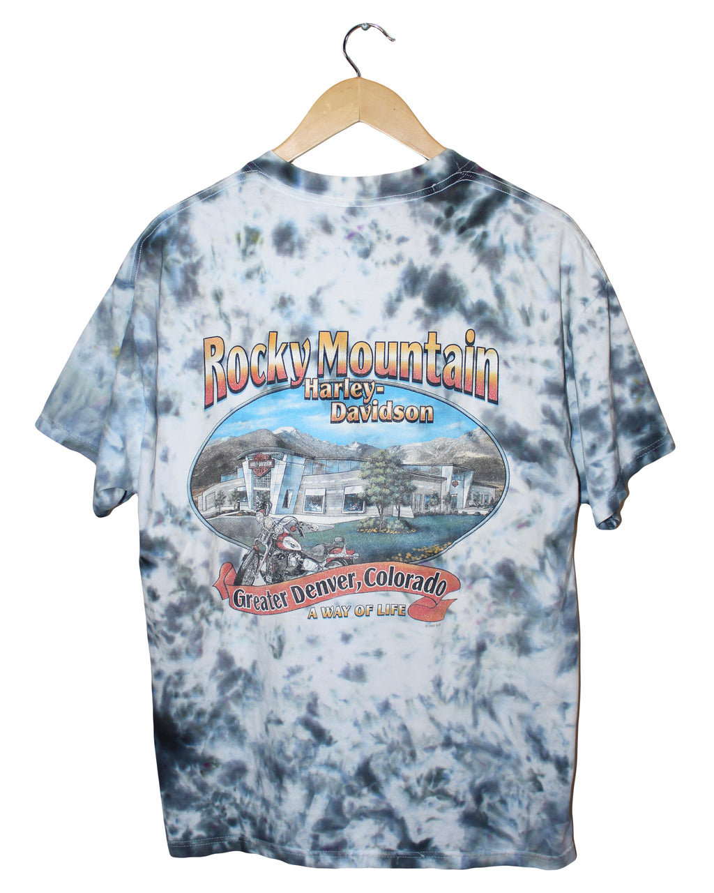 VINTAGE HARLEY DAVIDSON TIE DYE TEE