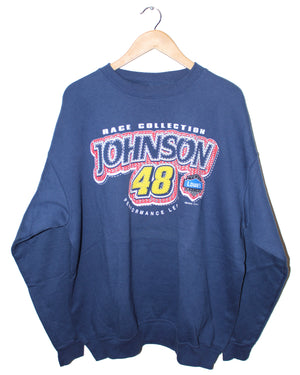 VINTAGE NASCAR SWEATSHIRT JOHNSON