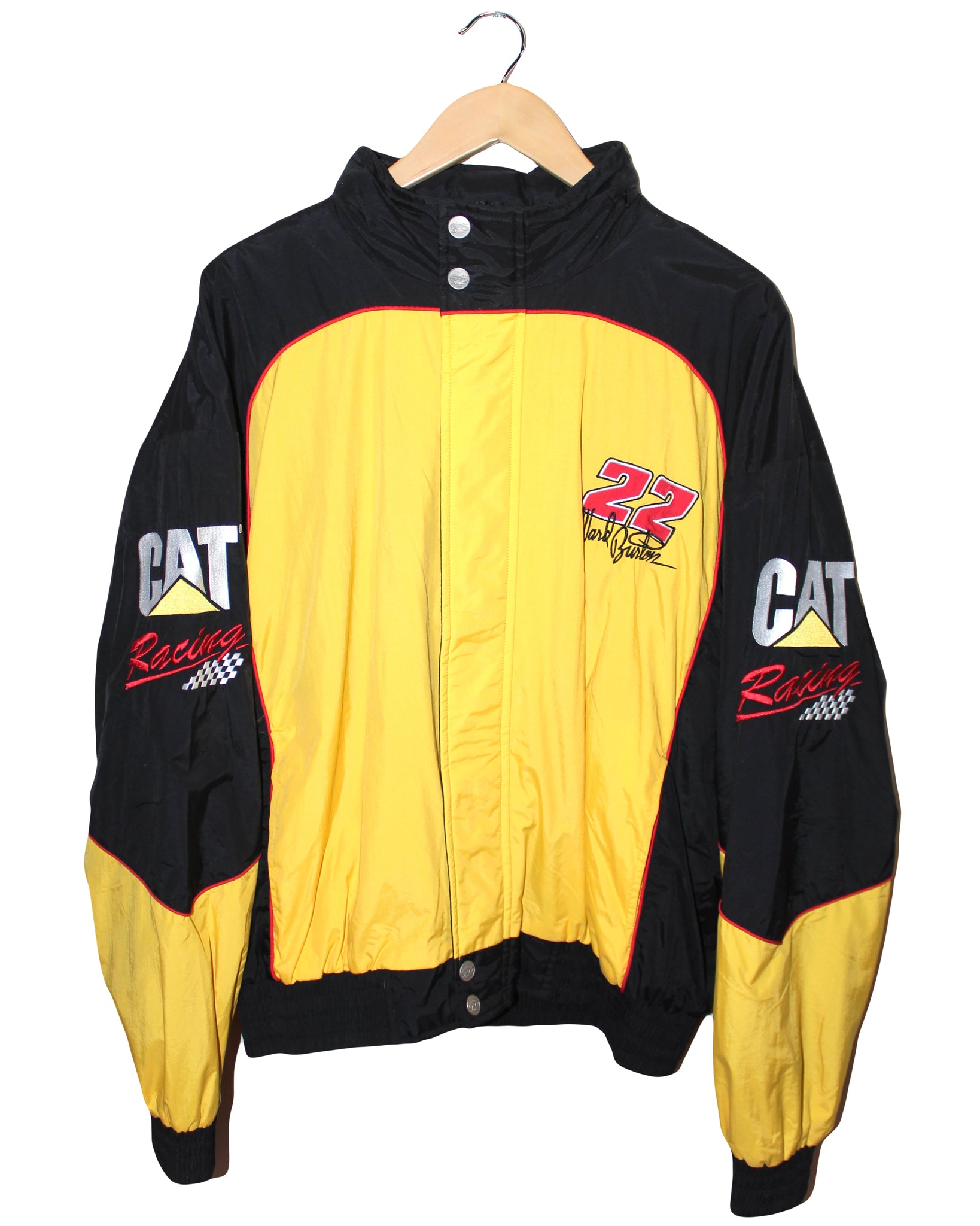 VINTAGE NASCAR JACKET CAT RACING