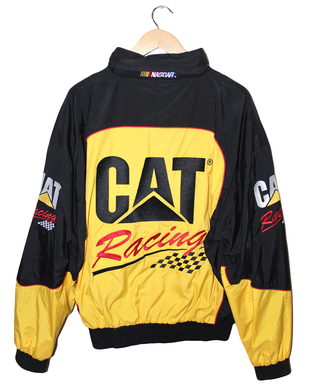 VINTAGE NASCAR JACKET CAT RACING