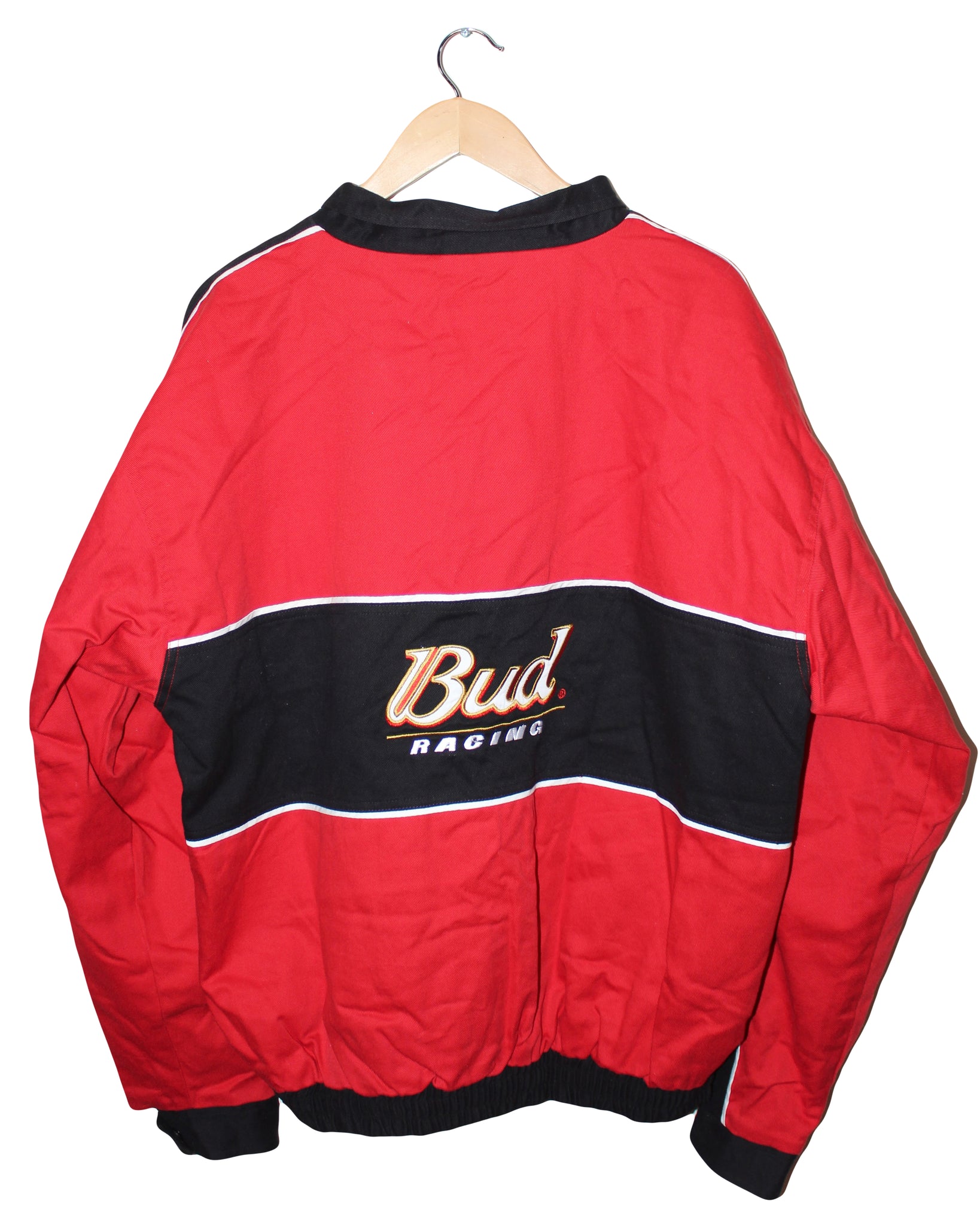 VINTAGE NASCAR JACKET BUDWESIER