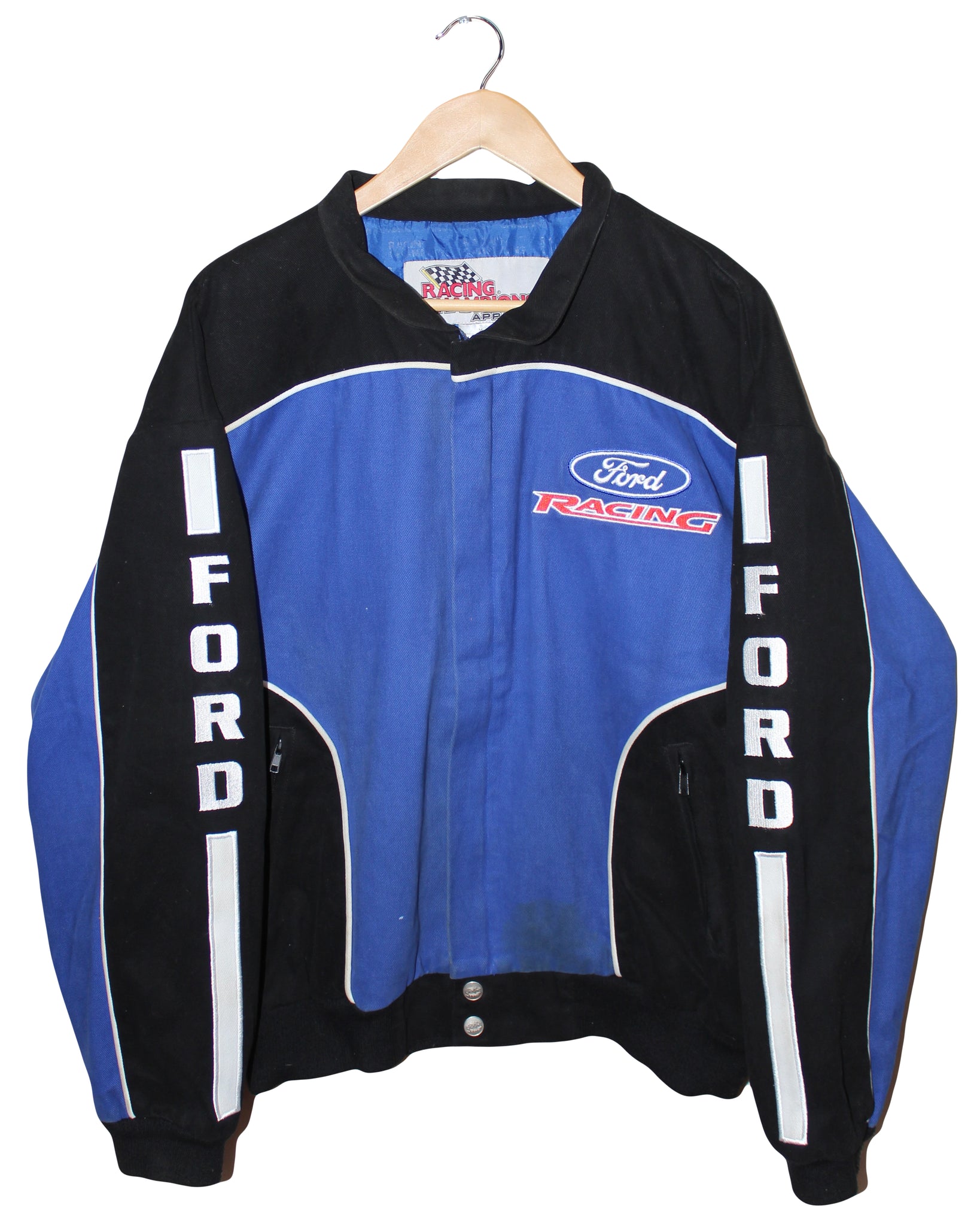 VINTAGE NASCAR JACKET FORD RACING