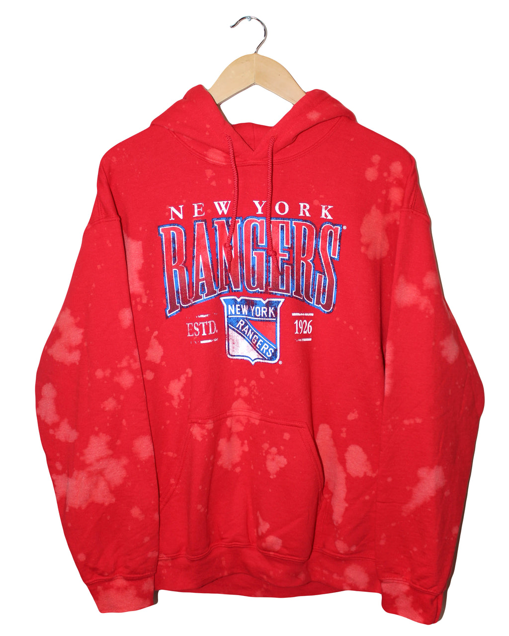 VINTAGE RANGERS BLEACH SWEATSHIRT