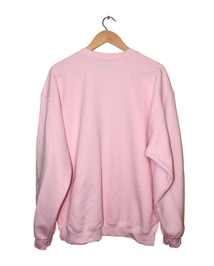 HARLEY RHINESTONE SWEATSHIRT PINK