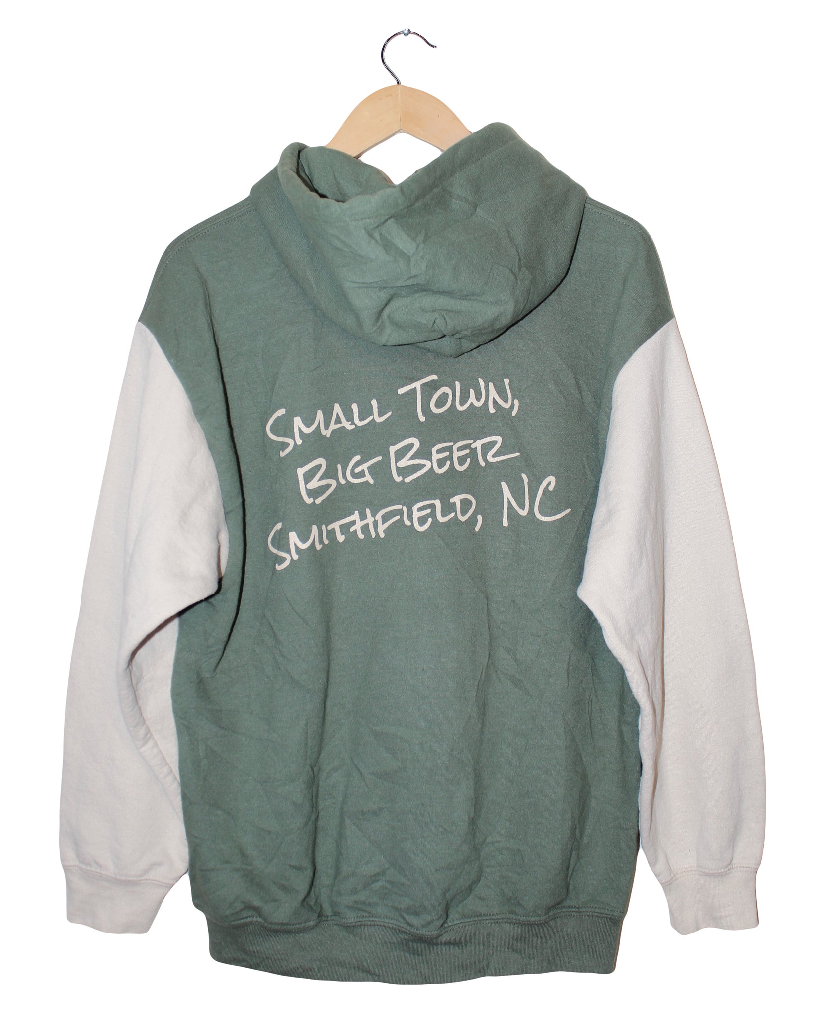 VINTAGE DOUBLE BARLEY BREWING REWORKED SWEATSHIRT
