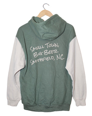 VINTAGE DOUBLE BARLEY BREWING REWORKED SWEATSHIRT