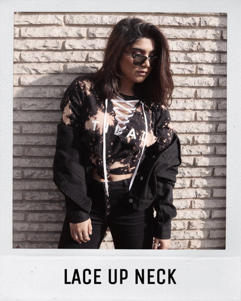 LACE UP NECK (ADD ON) – Vintage By Lex